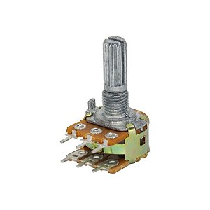 POTENCIOMETRO WH148-2 200KB LINEAR L15 6T  (PACOTE 100 PCS)