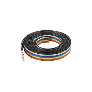 CABO FLAT COLORIDO 10X26AWG 300V 70C (METRO)