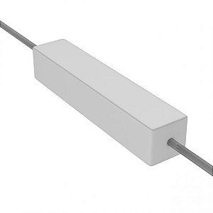 RESISTOR 10R PORCELANA BRANCA 15W 5%
