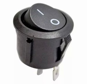 CHAVE GANGORRA KCD1-106-101 2T 6A 250V PRETA