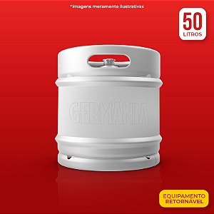 BARRIL CHOPP GERMANIA CLARO  50LT