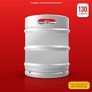 BARRIL CHOPP GERMANIA CLARO  130LT