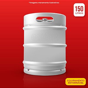 BARRIL CHOPP GERMANIA CLARO  150LT