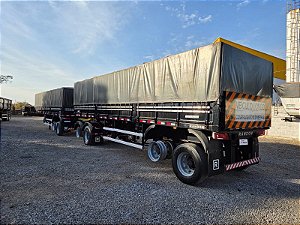 Carreta Rodotrem Graneleiro Randon 2023/2024 S / Pneus