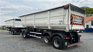 Carreta Rodocaçamba Randon New R 2023/24 S / Pneus