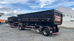 Carreta Rodocaçamba Randon 2022/23 S / Pneus