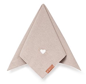 Guardanapo Liso Bordado Coração