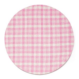 Capa Sousplat Tecido Linho Misto