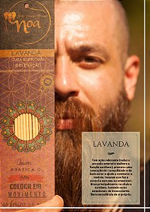 Incenso Artesanal Orgânico NOA - Lavanda - "Cura Espiritual e Elevação"