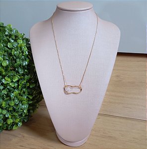 Colar Curto Ellos Quartzo Rosa - "Amor Próprio, Perdão e Gratidão"