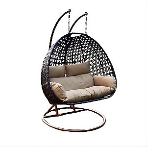 Balanço Ostra em Fibra Sintética e Alumínio com Suporte