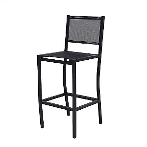 Banqueta Frésia em Tela Sling sem braços