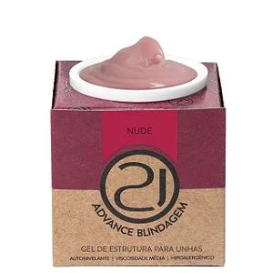 NAILS 21 GEL ADVANCE BLINDAGEM - NUDE 30ML