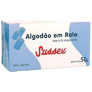 ALGODÃO EM ROLO SUSSEX 50G