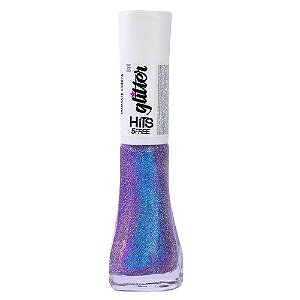 ESMALTE HITS GLITTER DIAMANTE VIOLETA