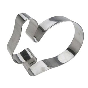 Aro Cortador Coelho Pequeno - Aço Inox