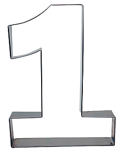 Aro Numérico para Bolo Number Cake - Nº 1