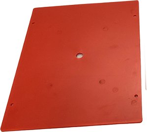 Placa de montagem plastica 31X24,5 (H X L) p/ caixa grande