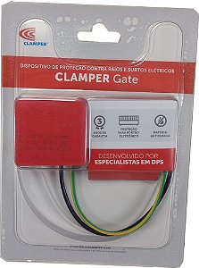 Protetor Surto Clamper Gate  Motor De Portão Automatizador