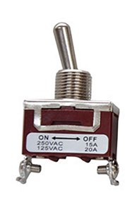Chave Alavanca Metal Interruptor Unipolar Ld Jng 15 Amperes