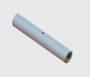 Luva de emenda cabo alumínio cabo 16mm 6AWG c/4un