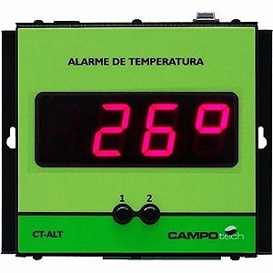 Termômetro Digital Alarme De Temperatura Programável  Bivolt