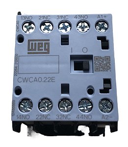 Mini contator auxiliar Weg CAW04-22-00V05 24VDC
