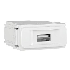 Módulo carregador USB Weg Composé branco bivolt