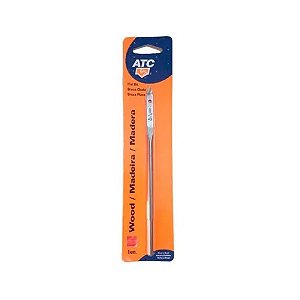 Broca Chata Para Madeira 1/4 - Aço Carbono