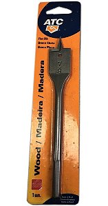 Broca Chata Para Madeira 7/8 - Aço Carbono - Atc