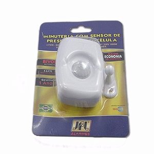 Sensor De Presença Sobrepor Parede  Jfl Branco C/fotc