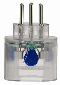 Protetor Surto Raios Dps Pocket 3 Pino  Clamper Transparente