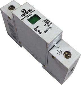 Protetor Surto Dps Soprano Anti Raio 1 Pólo 275v 10ka