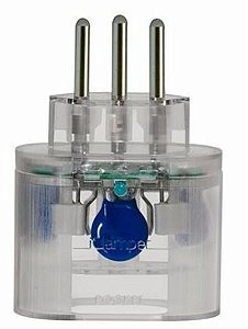 Clamper Pocket 3 Pino Protetor Raios 2p+t 20a transparente