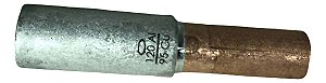 Luva Emenda Bimetalica Aluminio Cobre 120-95mm C/3 Unidades