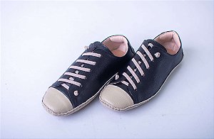 Tênis Feminino Conforte em Couro