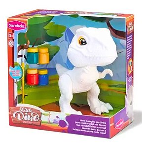 Brinquedo Dinossauro Little Dino Pintura Velociraptor Bambol