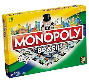 Jogo De Tabuleiro Monopoly Brasil Grow