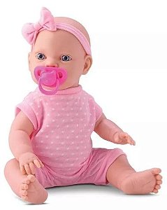 Brinquedo Boneca Baby Faz xixi Com Acessórios Bambola 673