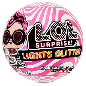 Mini Boneca Surpresa - LOL Surprise! - Lights Glitter - 8 Su