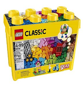 Caixa Grande De Peças Criativas 790 Peças Lego Classic 10698