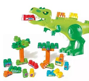 Brinquedo Blocos De Montar Cardoso Toys 8001 30 Peças