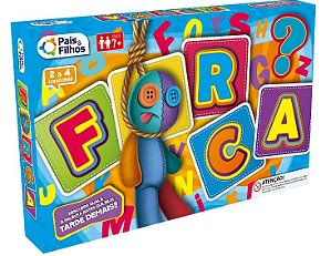 Jogo Forca Educativo Tabuleiro Letras Palavras 127 Peças