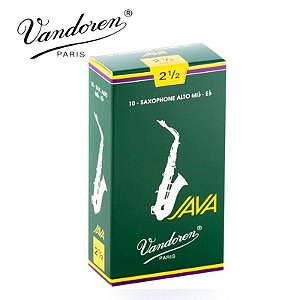 Vandoren Java Sax Alto N° 2.5 (unidade)