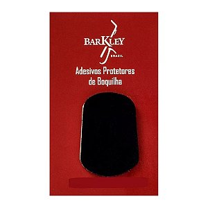 Adesivo Protetor de Boquilha Preto- Barkley Clarinetes e Saxofones (unitário)