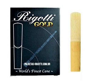Rigotti Gold Classic Clarinete Palheta N° 2 Medium (unidade)