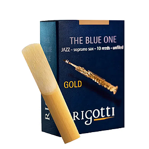 Rigotti Jazz Gold Sax Soprano Nº 3 Strong (unidade)