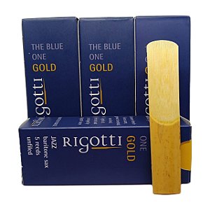 Rigotti Jazz Gold Barítono Nº 2 Medium (unidade)