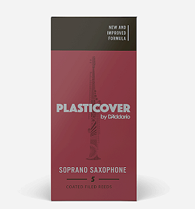 Palheta Sax Soprano Plasticover N° 1.5 (unidade)