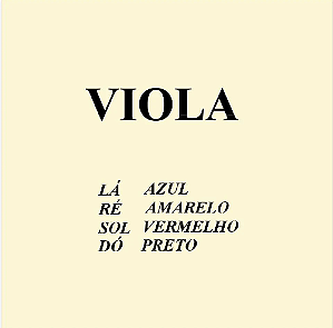 Encordoamento para Viola Mauro Calixto